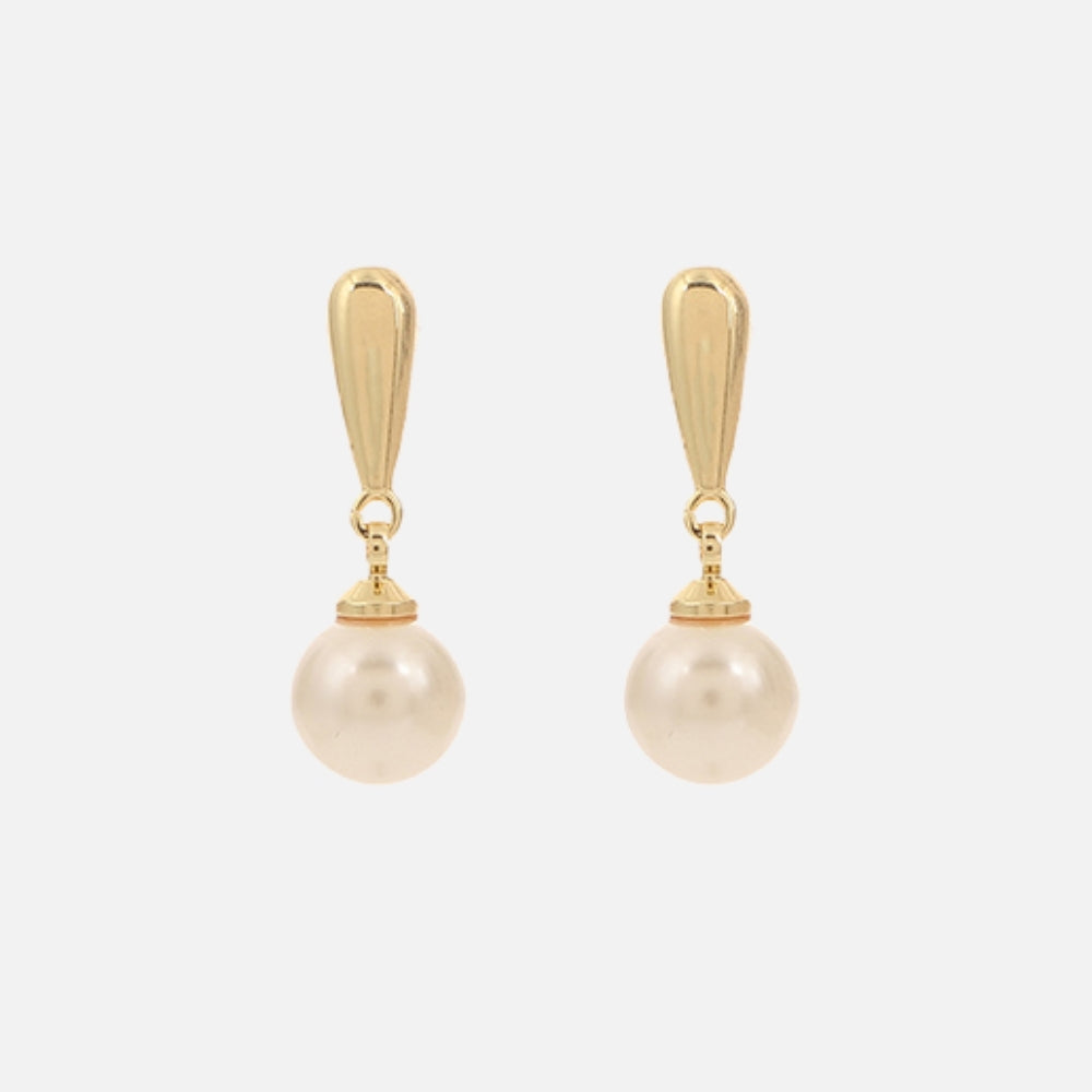 Lyse Pearl Small Gold