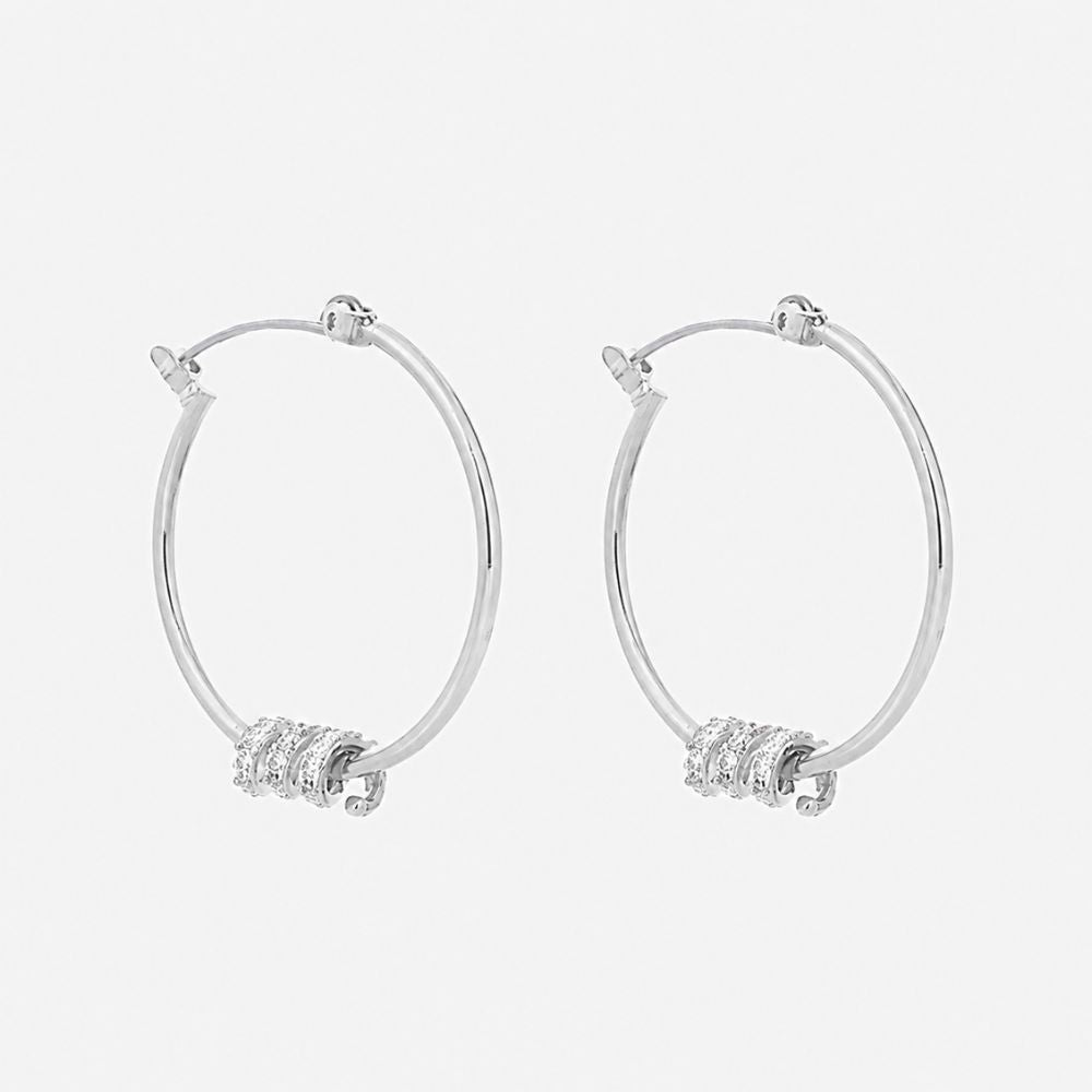 Giselle hoops Silver