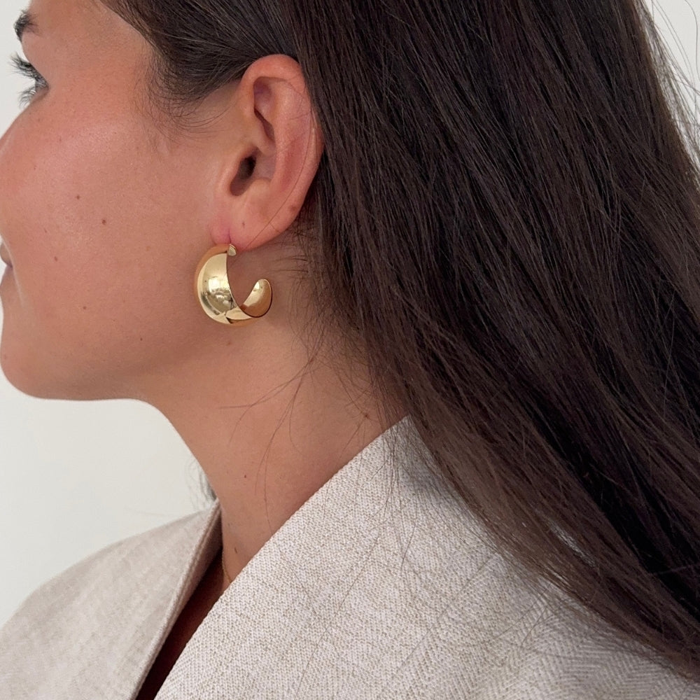 Mave Hoops Gold