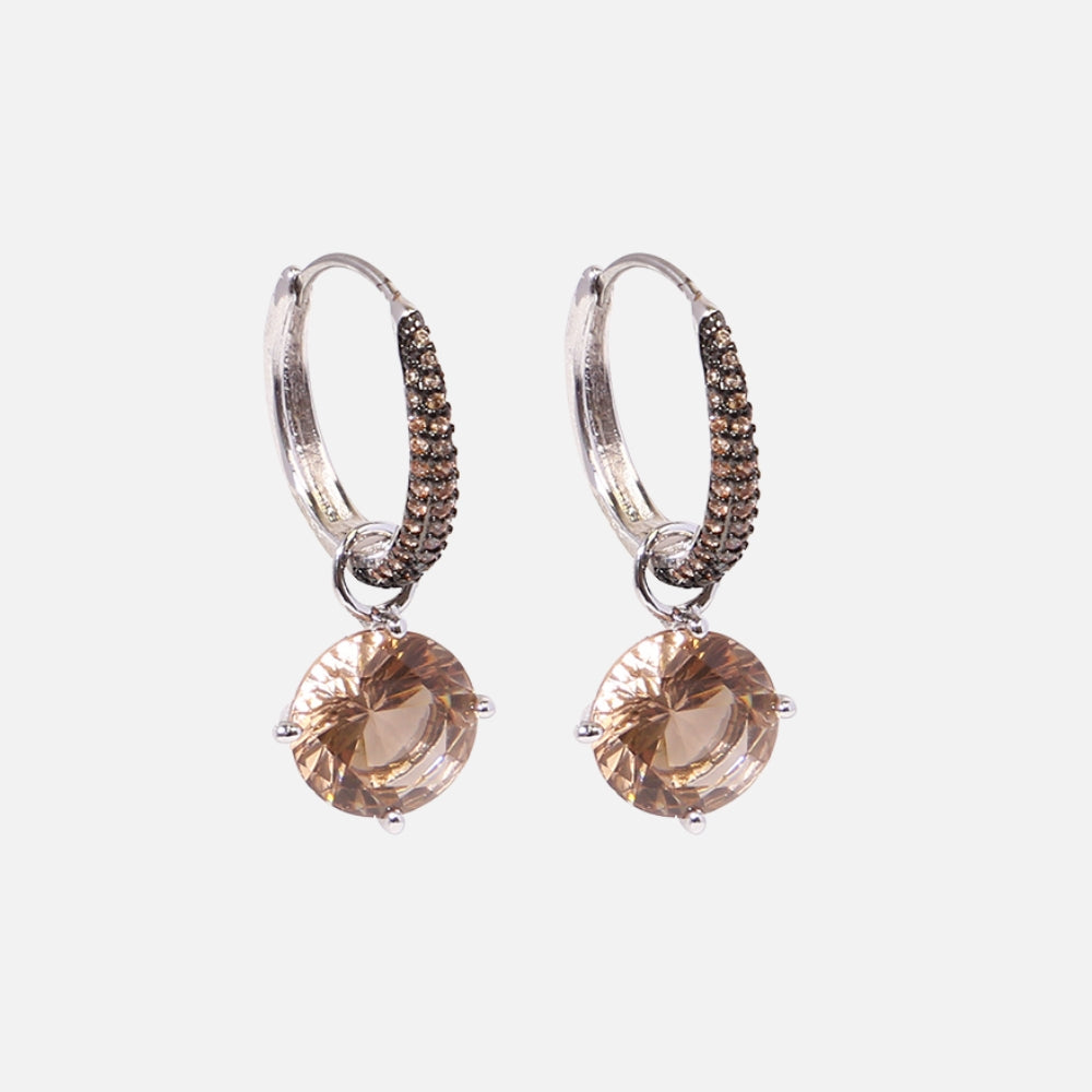 Nola Peach Earrings