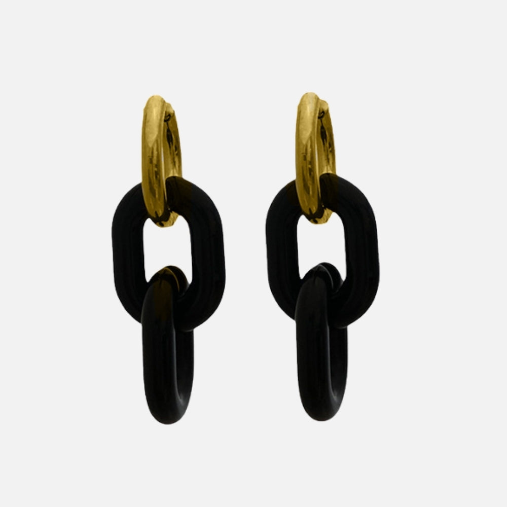 Vesper Chain Hoops