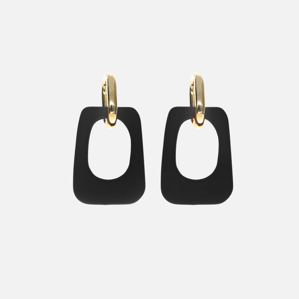 Noé Earrings Black