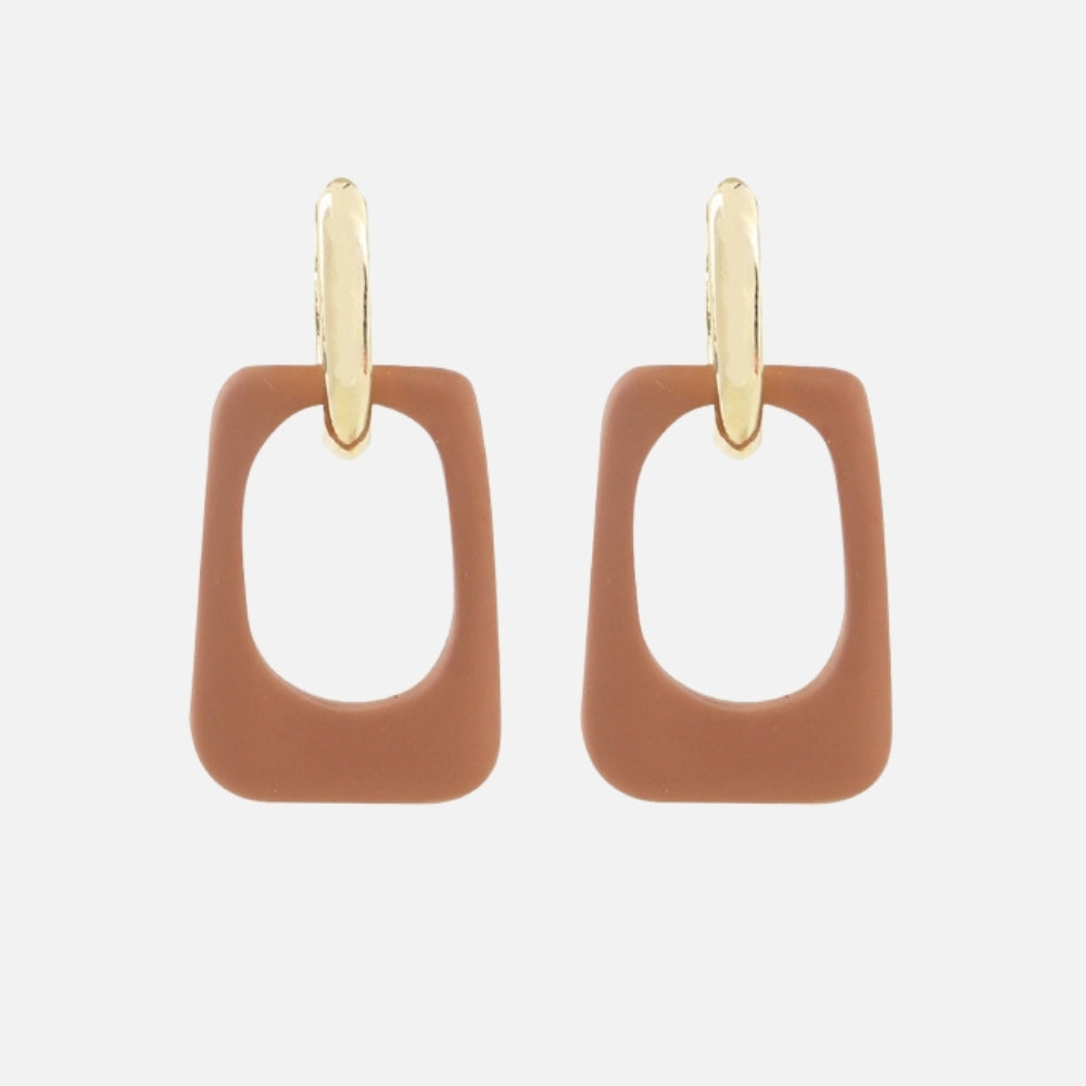 Noé Earrings Brown