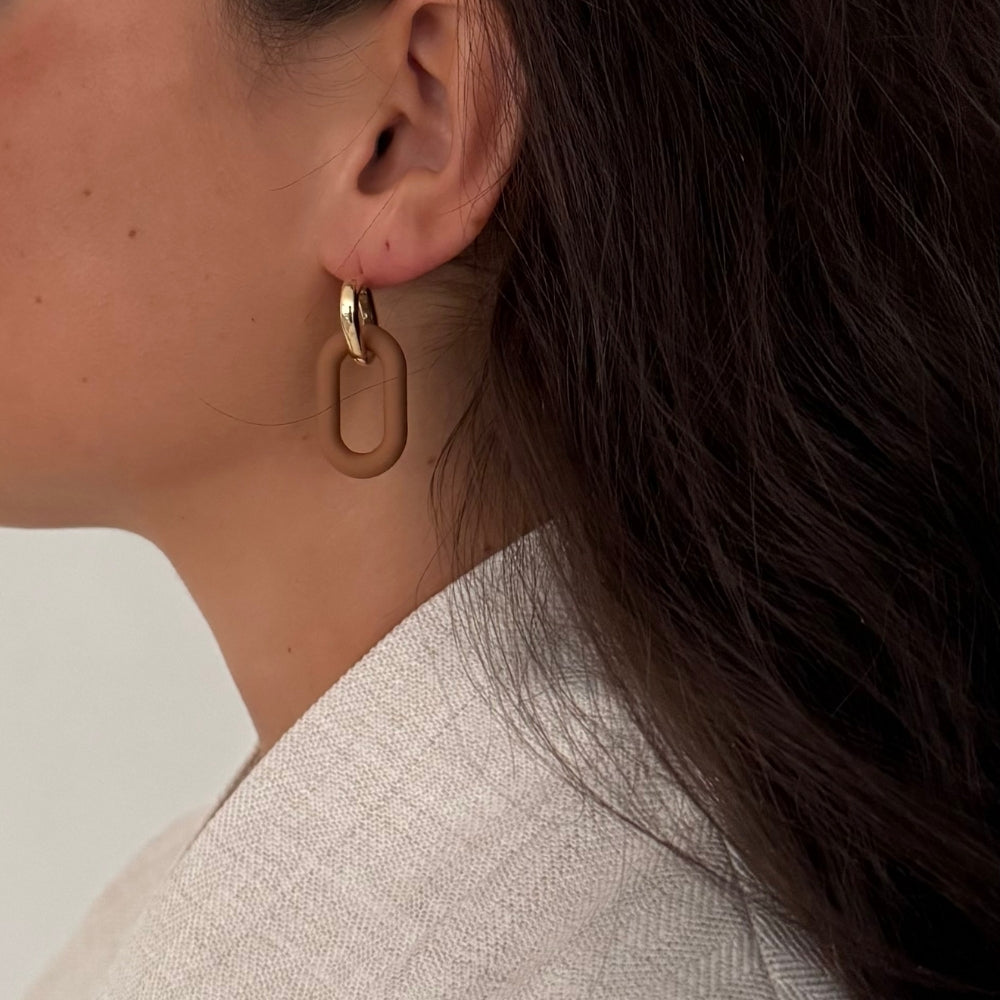 Livia Brown Earrings