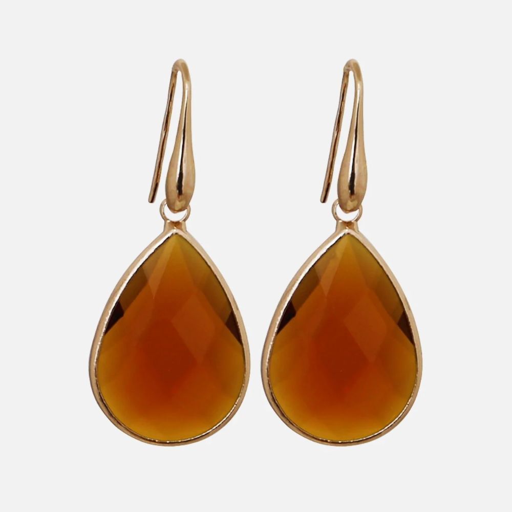Amber Flow Hangers Brown