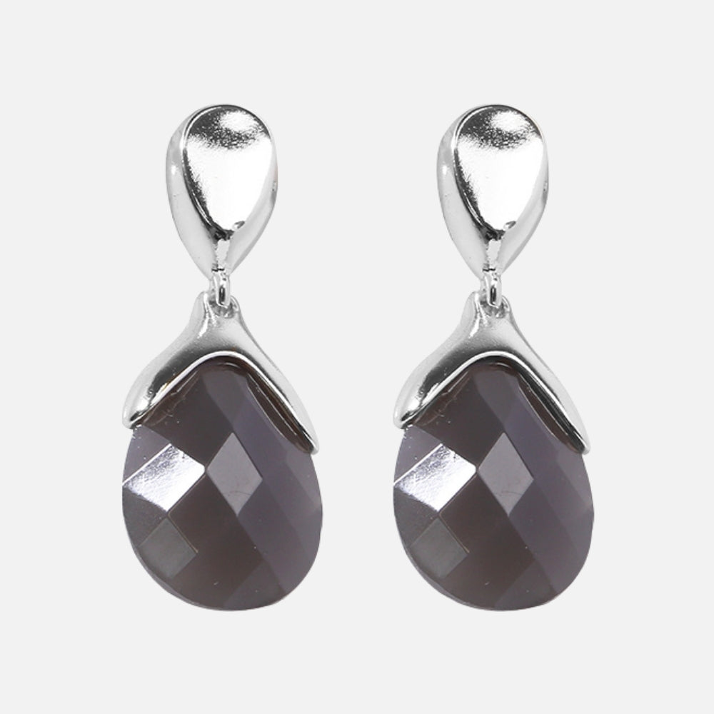 Mila Earrings Grey