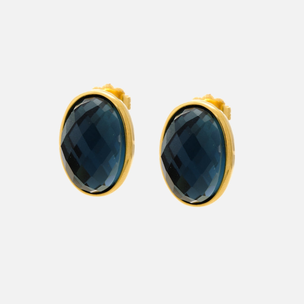 Mara Blue Stone Earrings