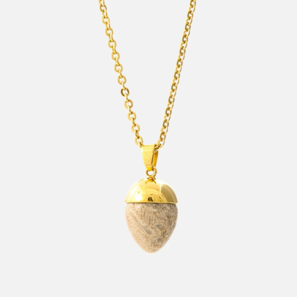 Dusk Necklace Brown