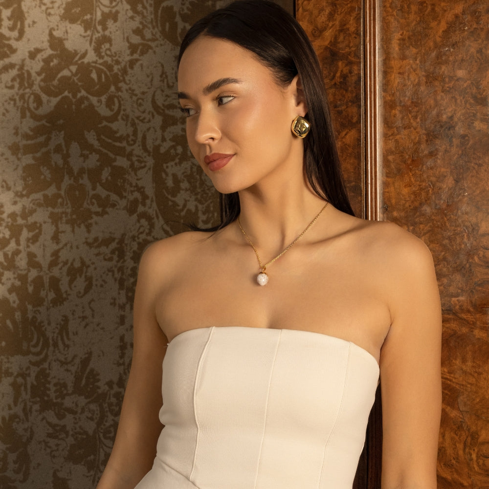 Dusk Necklace Brown