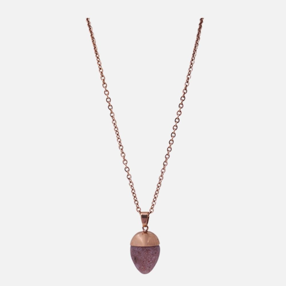 Dusk Necklace Rose Purple