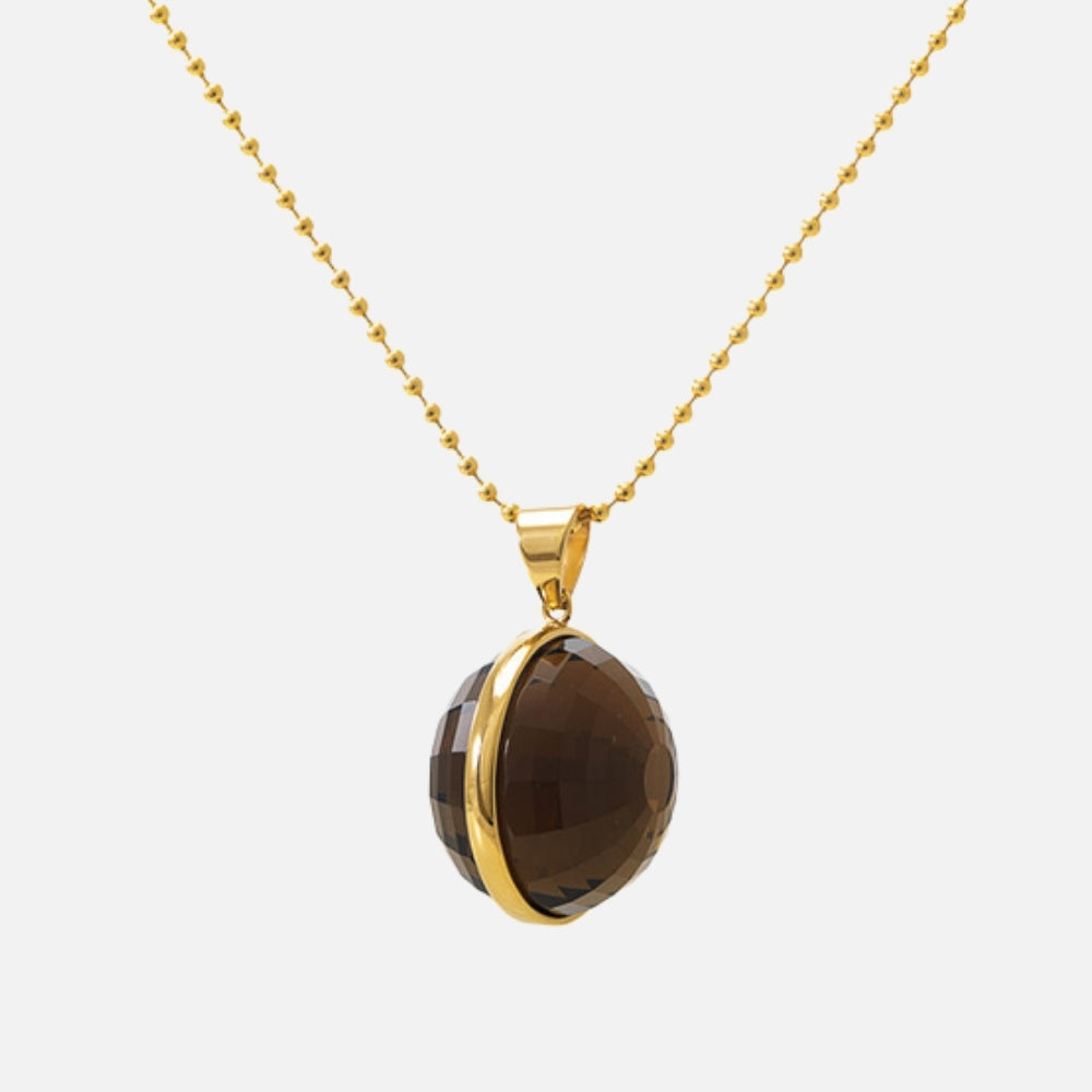 Lana Kette Gold Braun