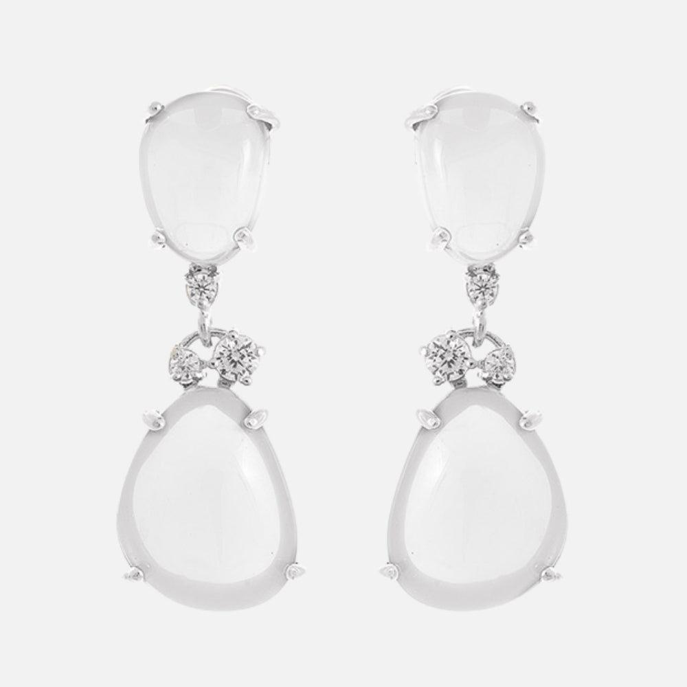 Opal Grace Drop Earrings
