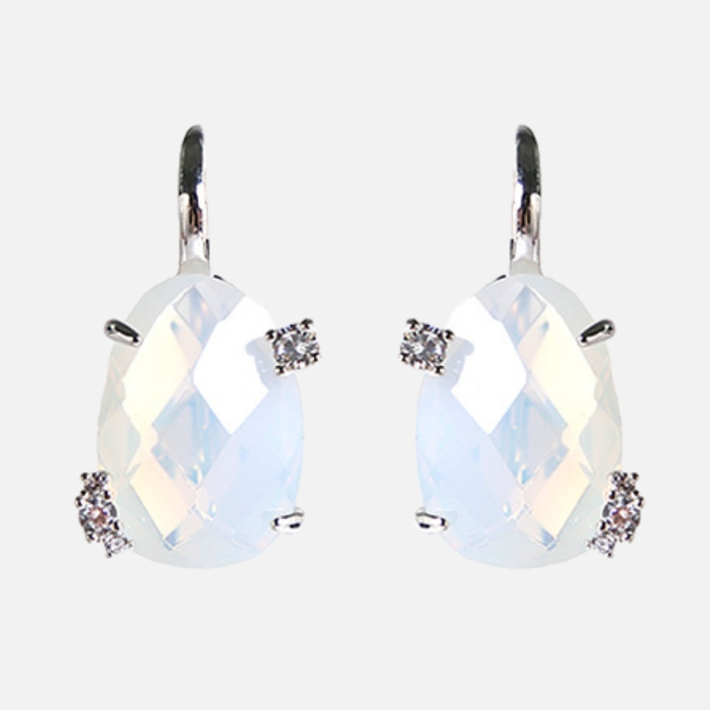 Opal Glow Drop Earrings