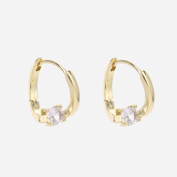 Aura hoops gold