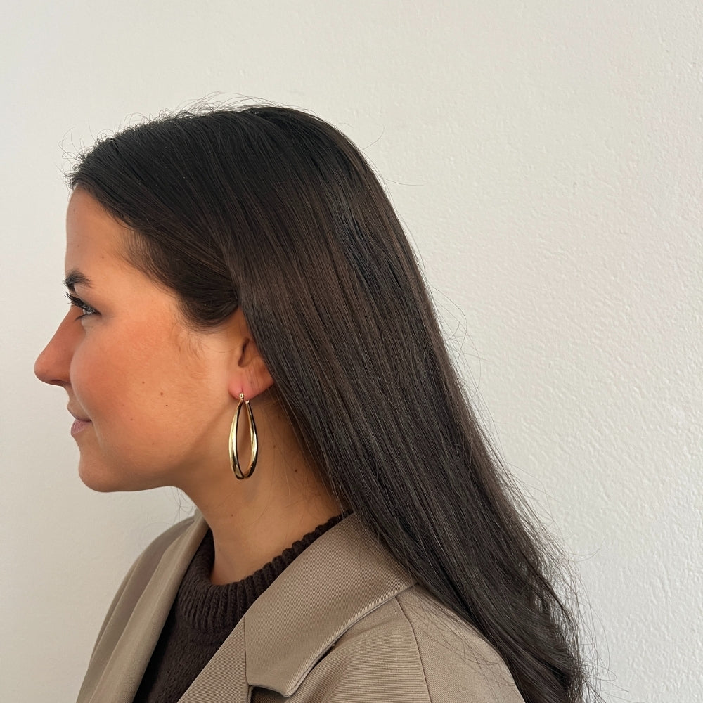 Viva Hoops Large Gold
