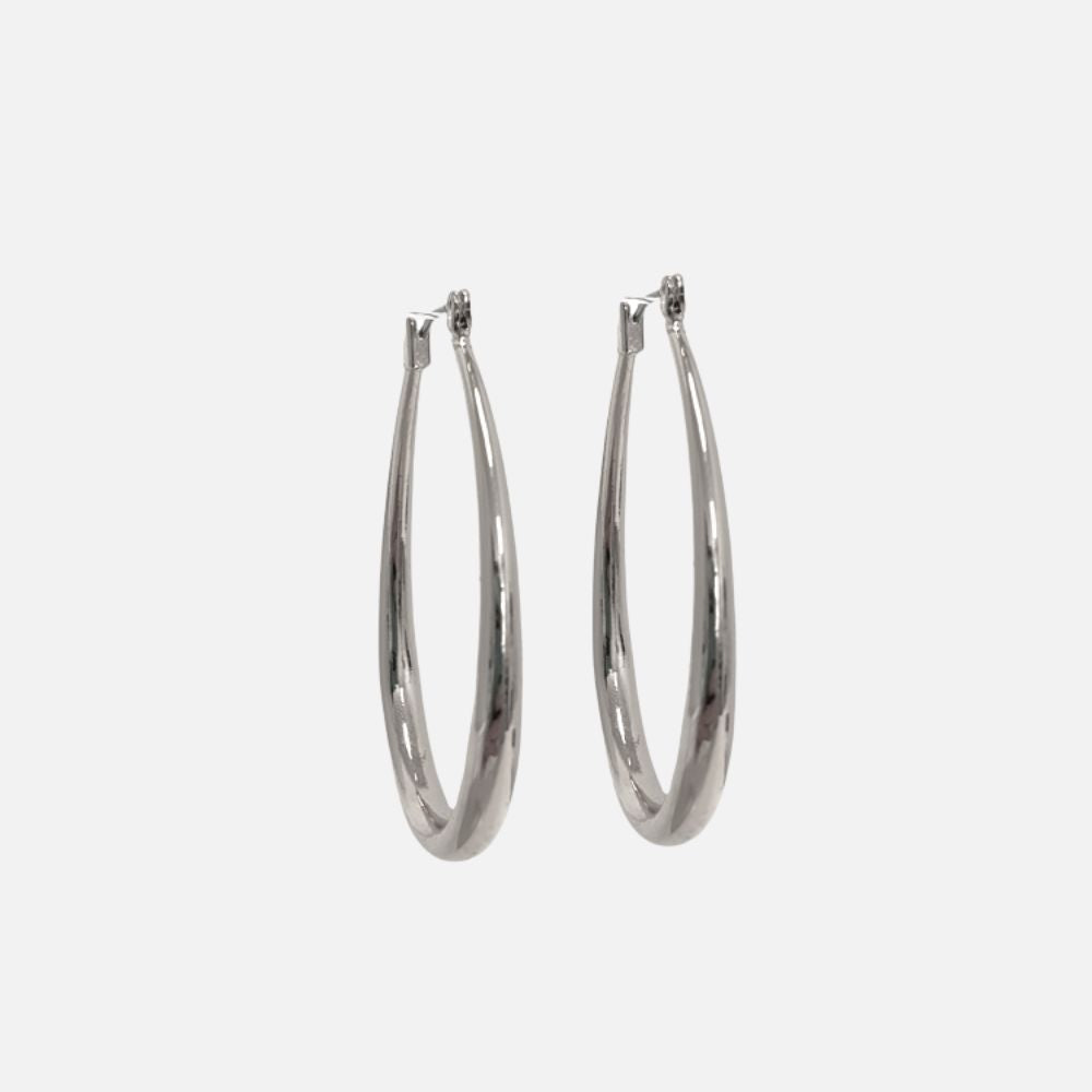 Viva Hoops Large Silver