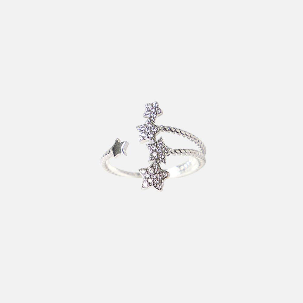 Stellar Stardust Open Ring