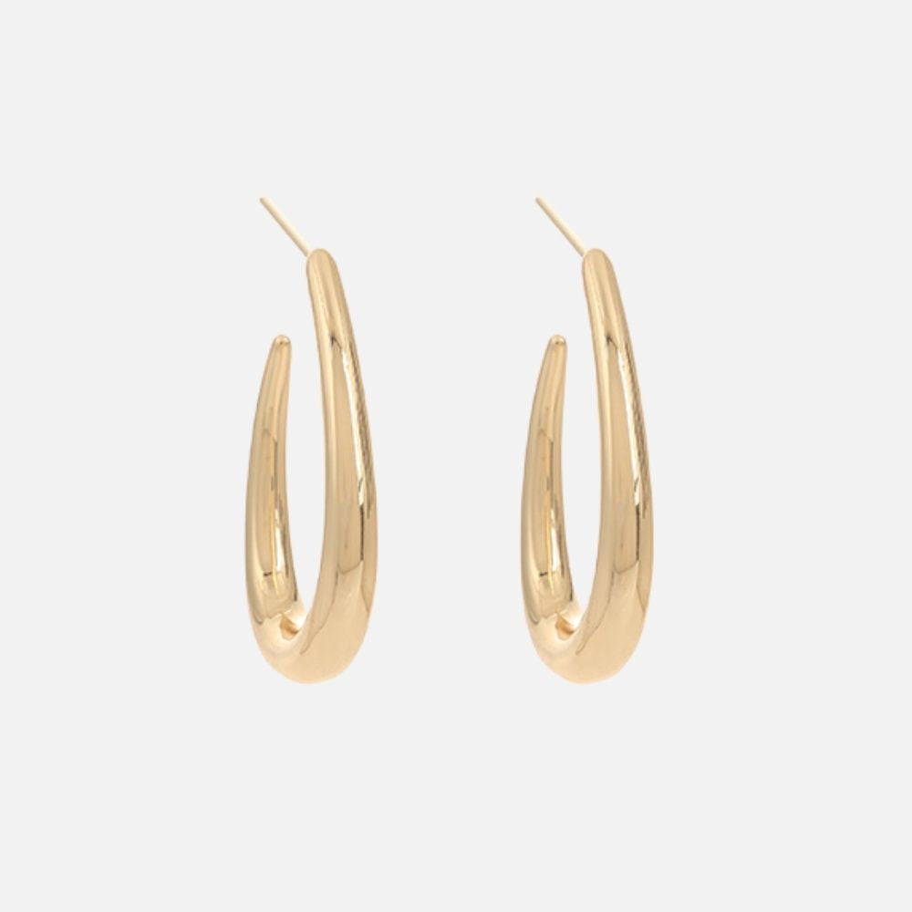 Classic Gold Hoop Earring