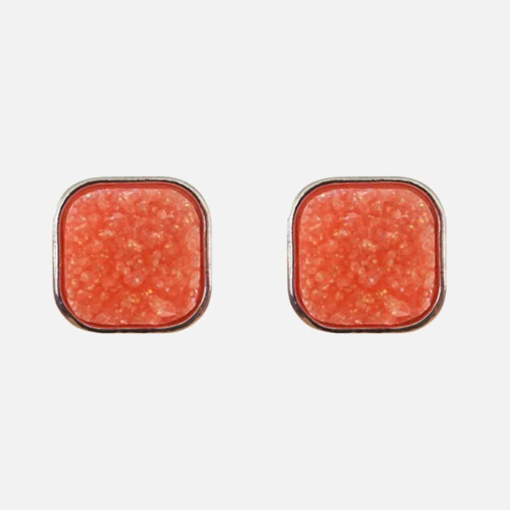 Veiled Gem orange Silver