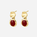 Tess  Burgundy Red