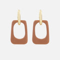 Noé Earrings Brown