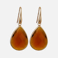 Amber Flow Hangers Brown
