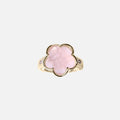 Flower ring pink Small