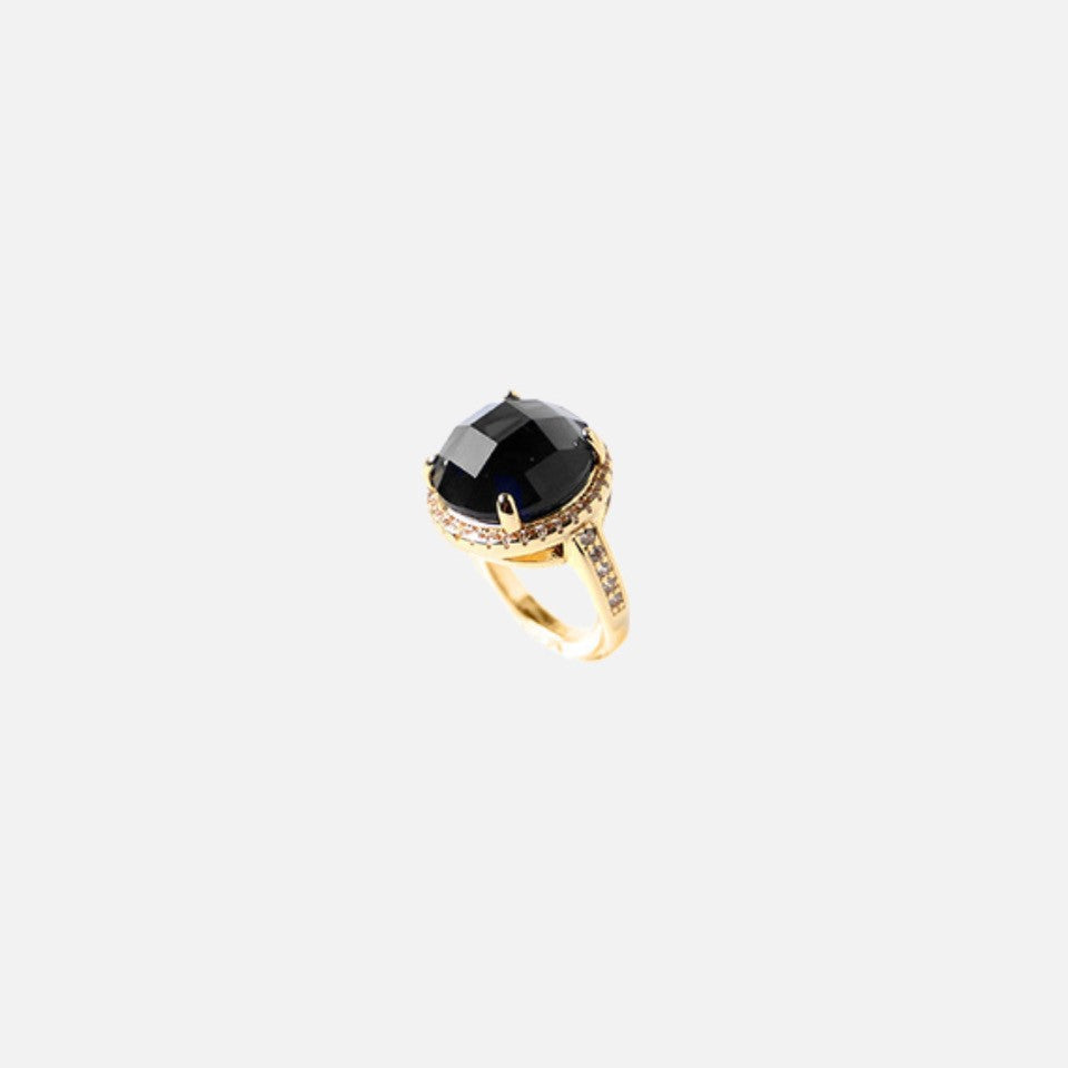 Royal Ring Gold Schwarz