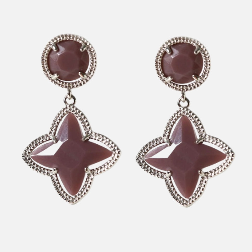 Mauve Star Hangers Purple