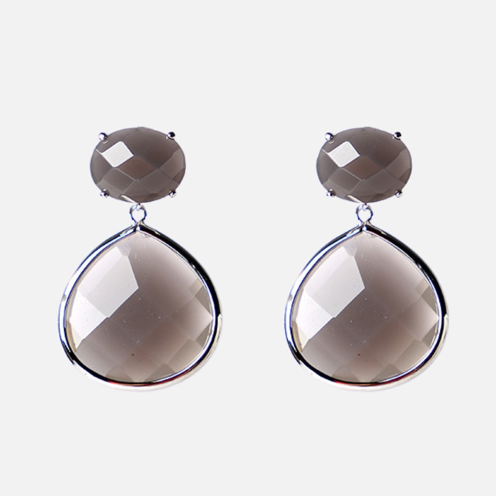 Shadow Crystal Drops Grey