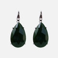 Lina Green Drop Earrings