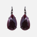 Lina Red Drop Earrings