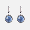 Royal Sapphire Silver Earring
