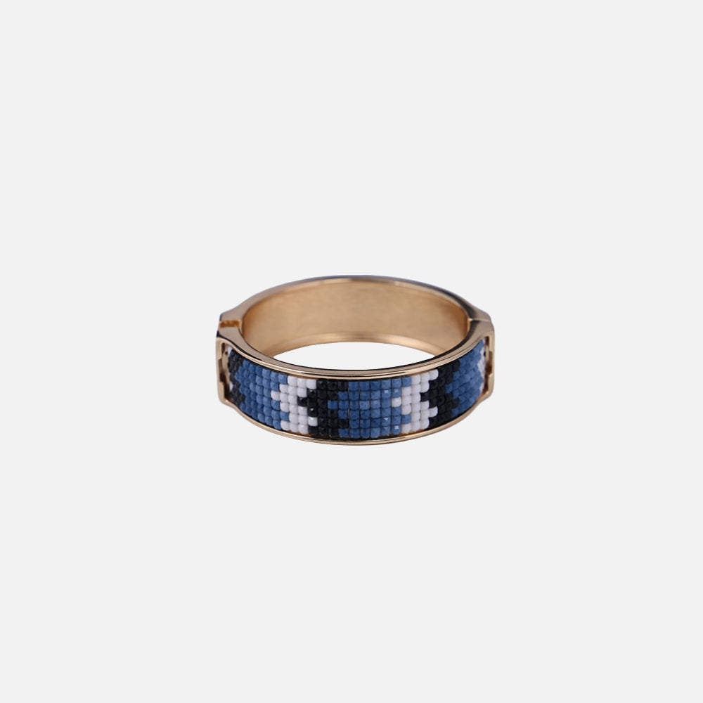 Azure Mosaic Bangle
