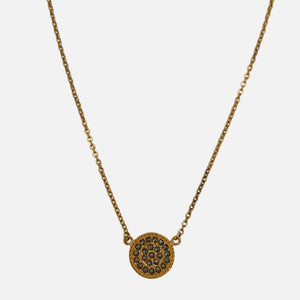 Midnight Sparkle Gold Necklace