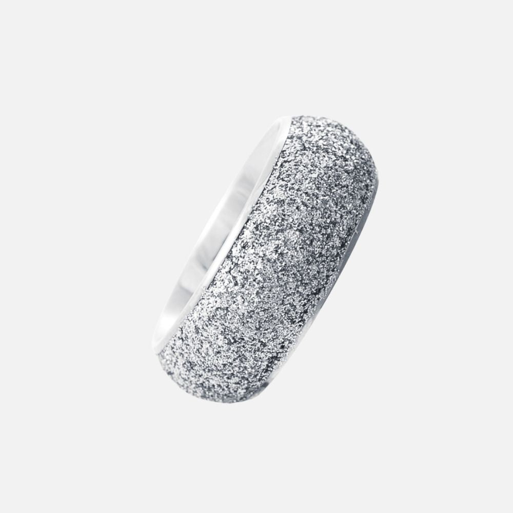 Sparkle Ring Silver Medium