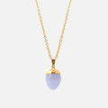 Dusk Necklace Gold Blue