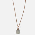 Rose Luminous Drop Necklace