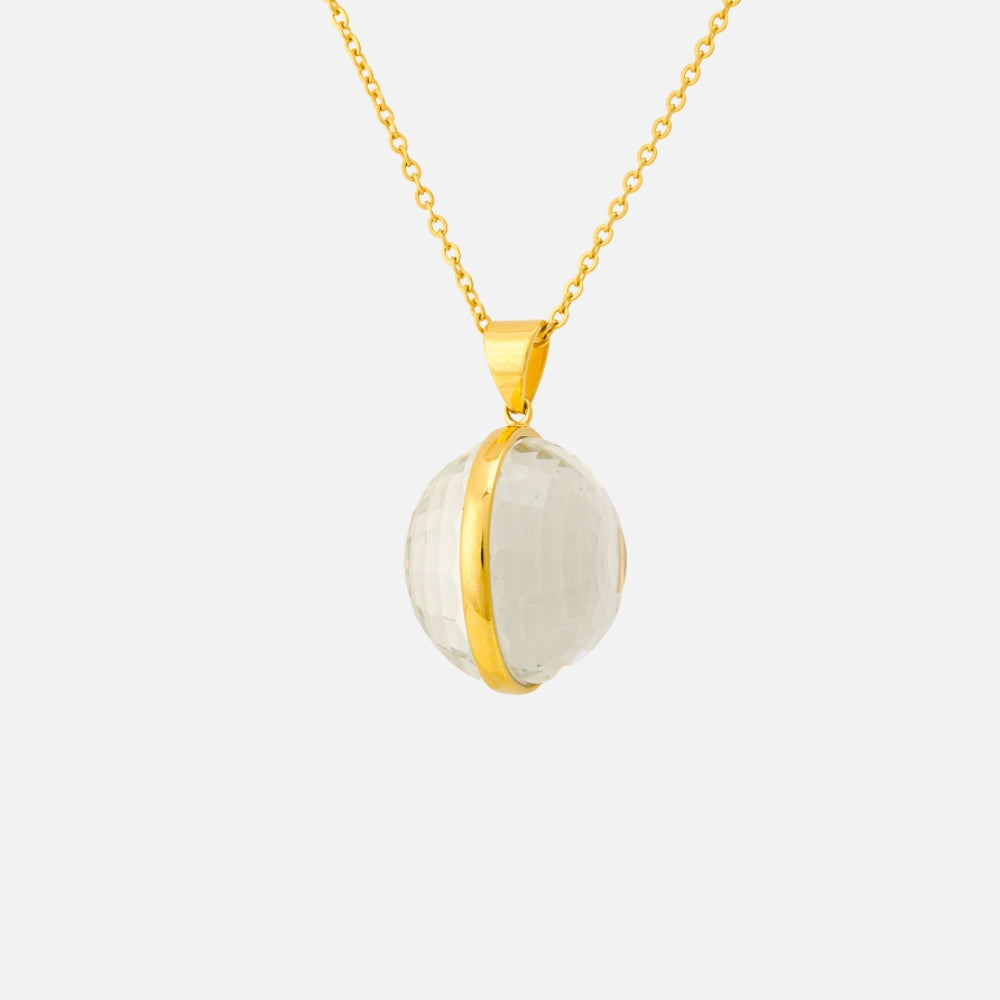 Lana Kette Gold Kristall