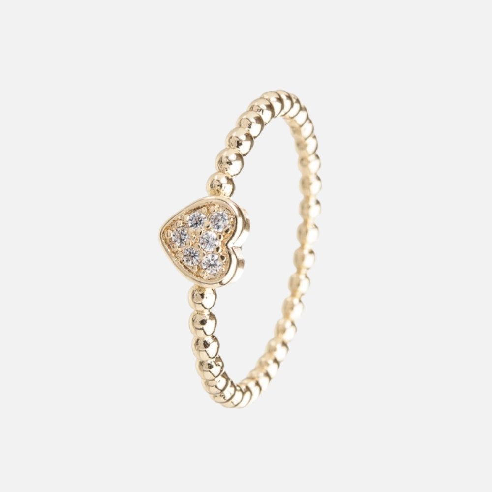 Heart Ring Gold