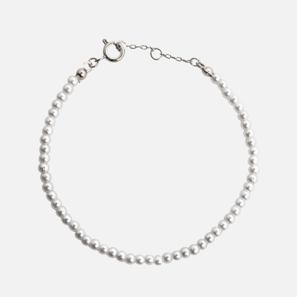 Classic Pearl Chain Bracelet