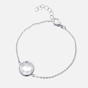 Crystal Charm Chain Bracelet