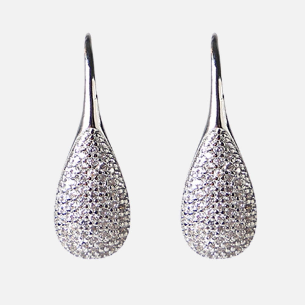 Crystal Teardrop Elegance Earring