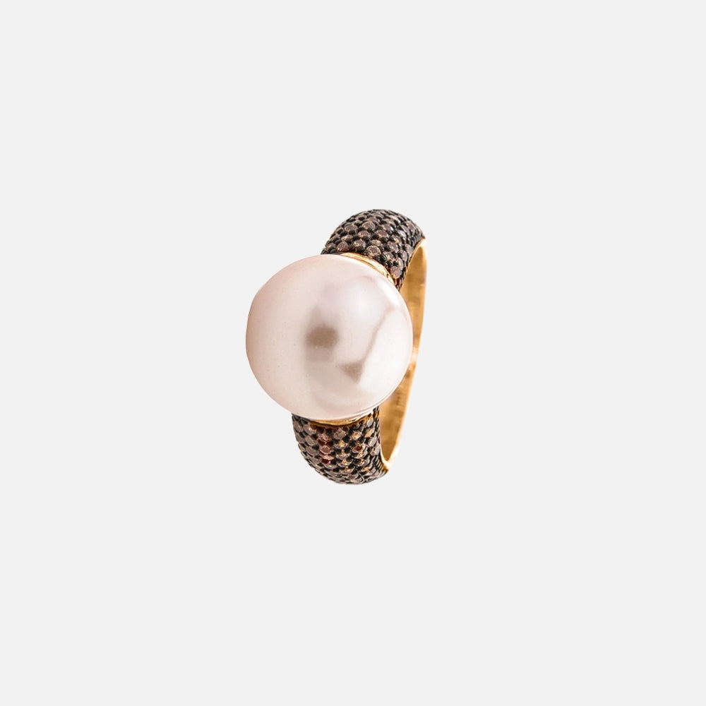Royal Pearl Rosé Ring