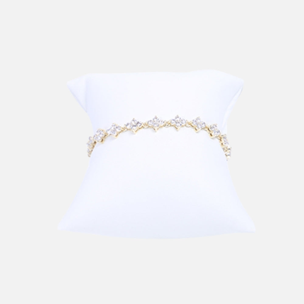 Golden Blossom Bridal Bracelet