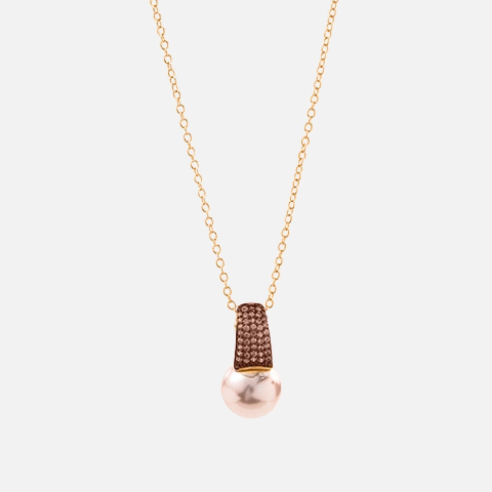 Royal Pearl Rosé Necklace
